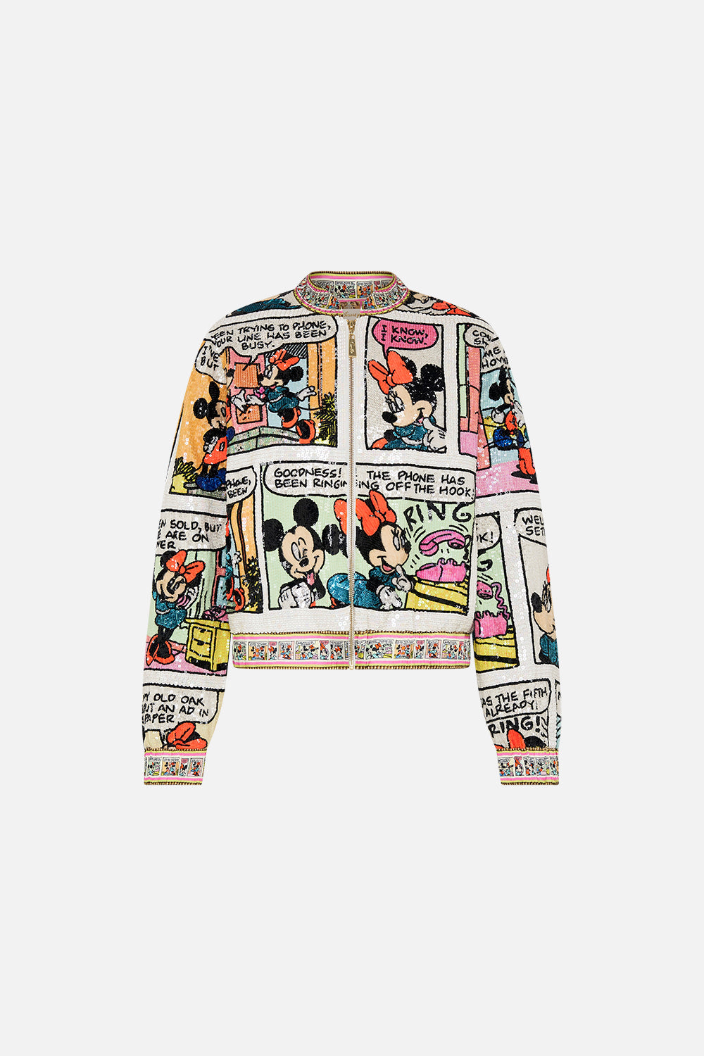 BOMBER JACKET A TRIP DOWN THE COMIC STRIP