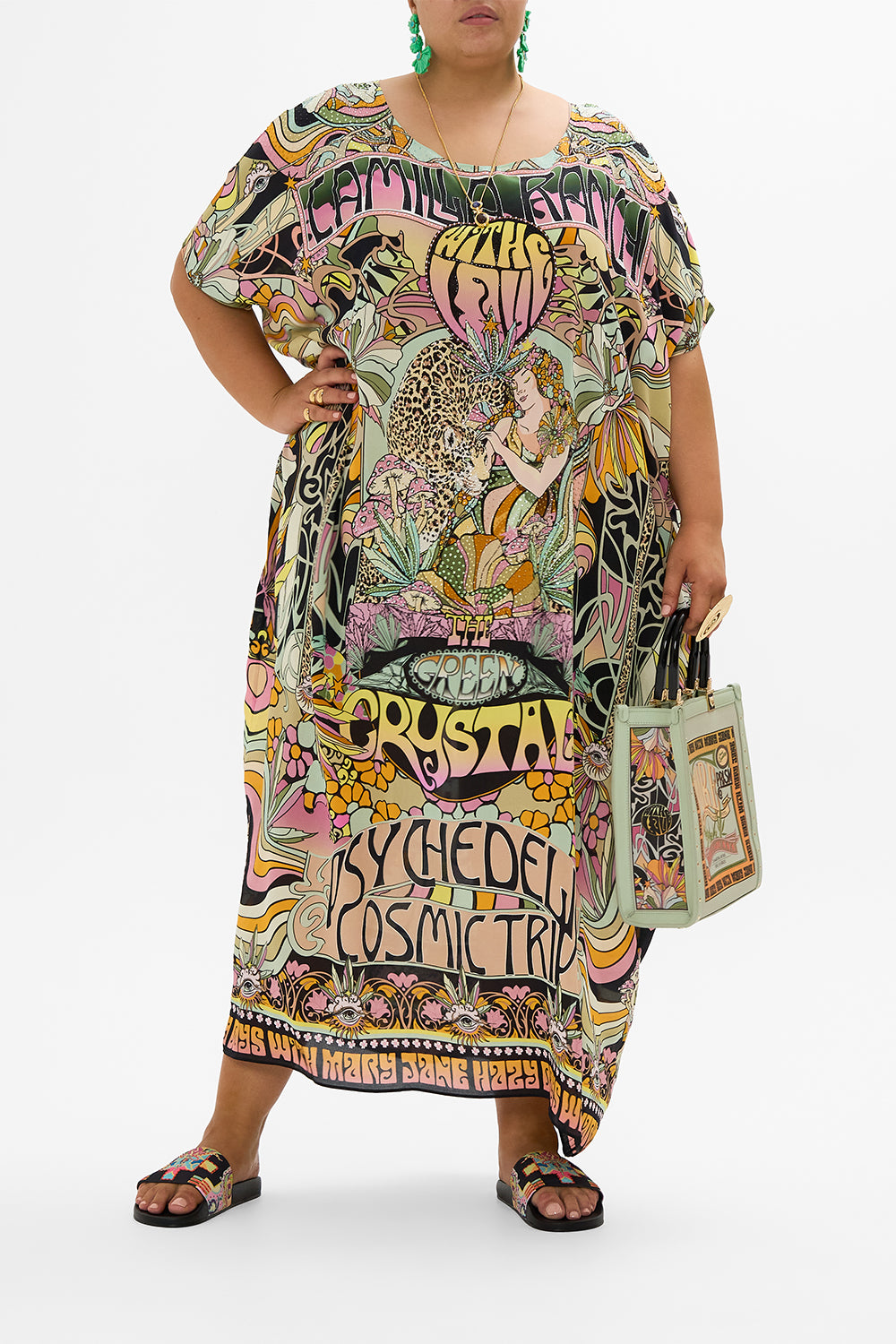 ROUND NECK KAFTAN DAY TRIPPIN