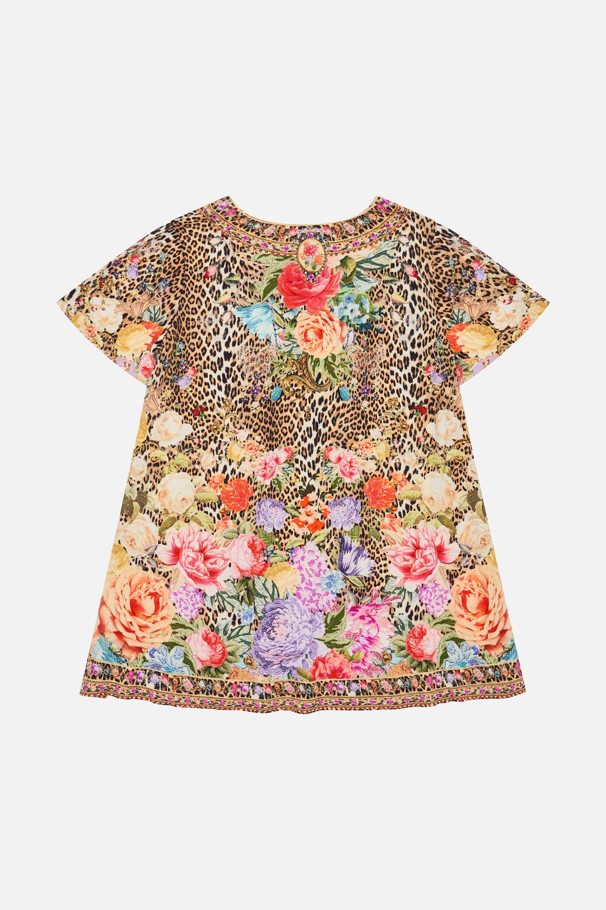 Milla by CAMILLA floral t-shirt dress with flare hem (4-10) in Heirloom Anthem