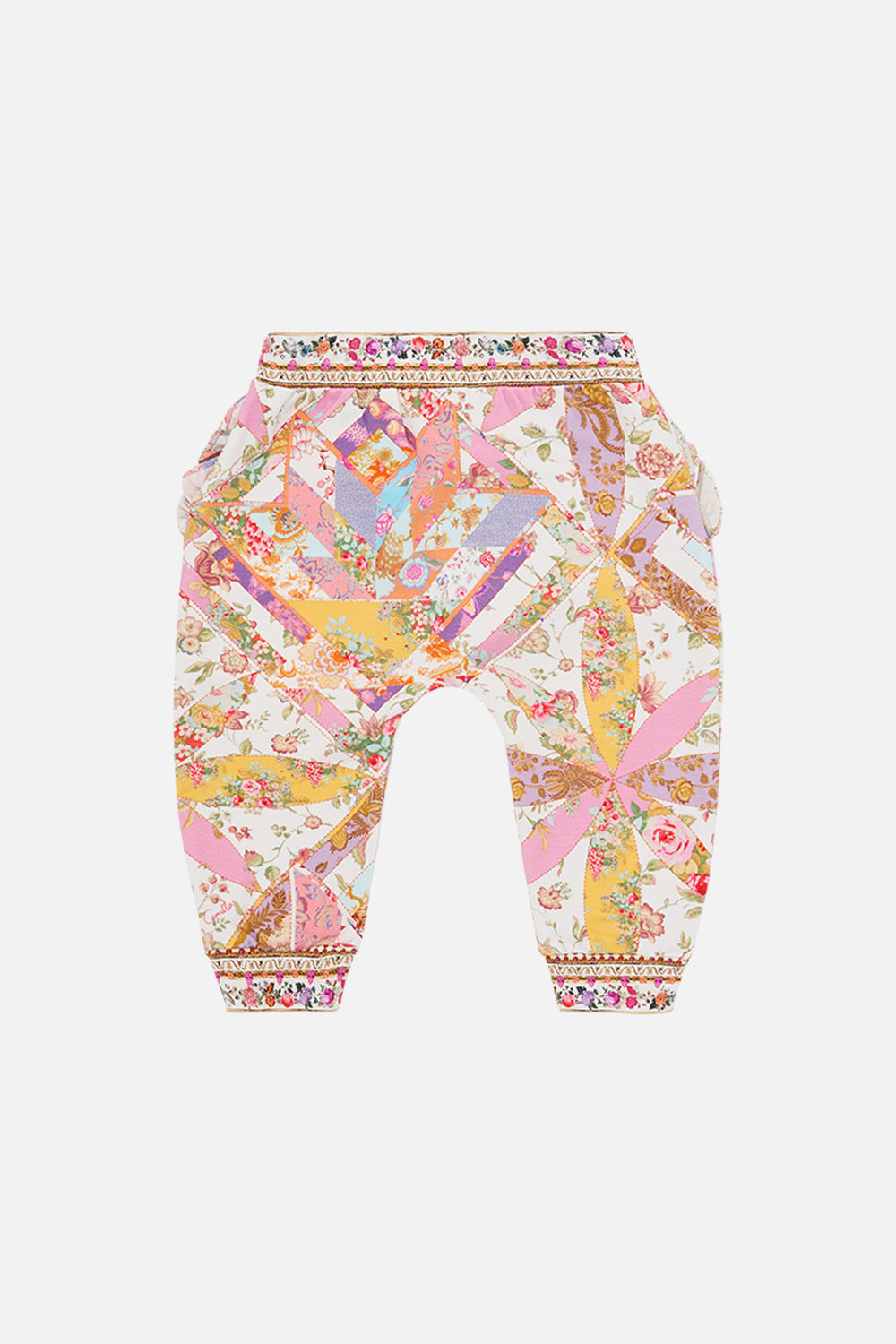 Milla by CAMILLA floral babies frill drop crotch pant in Sew Yesterday