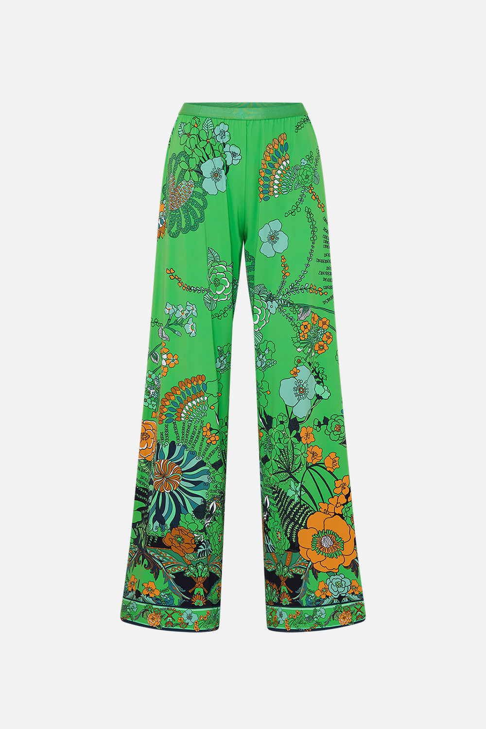 CAMILLA green coverup pants in Good Vibes Generation