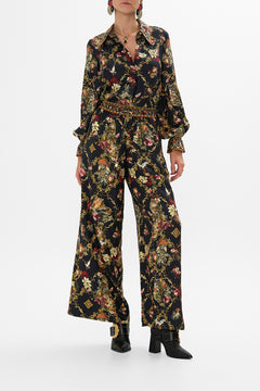 CAMILLA floral Straight Leg Pant in Told in the Tapestry