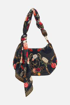 CAMILLA floral scarf shoulder bag in Magic in the Manuscripts