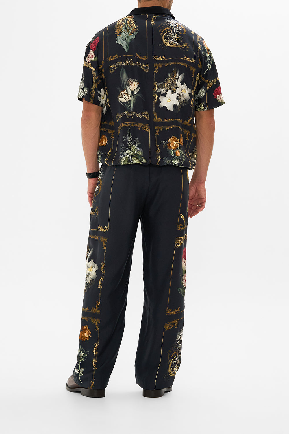 CAMILLA floral tailored lounge pant in Magic in the Manuscripts