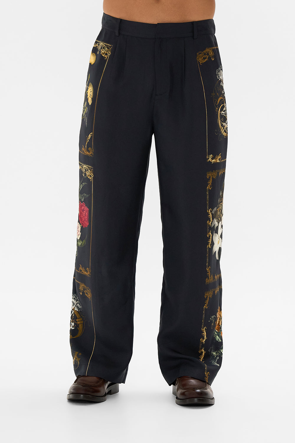 CAMILLA floral tailored lounge pant in Magic in the Manuscripts