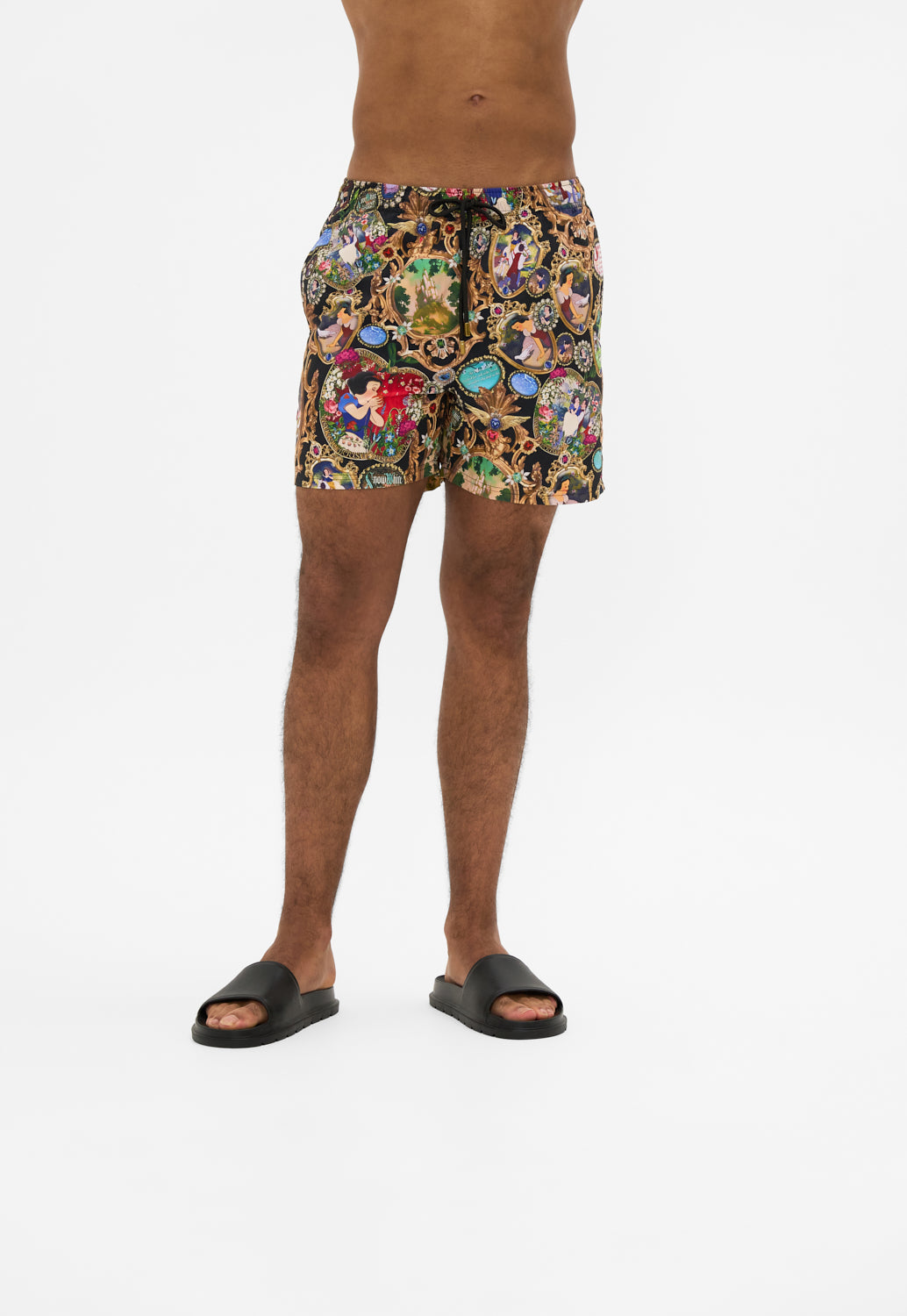 Disney CAMILLA mens boardshorts in Happily Ever After print