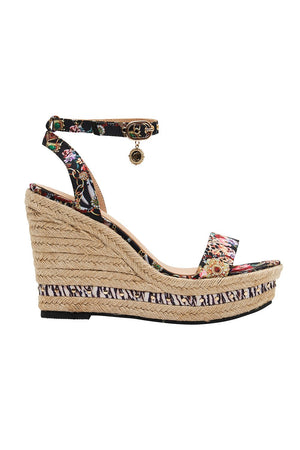 Camilla Lace Up Wedge Espadrille - Sustainable Shoes